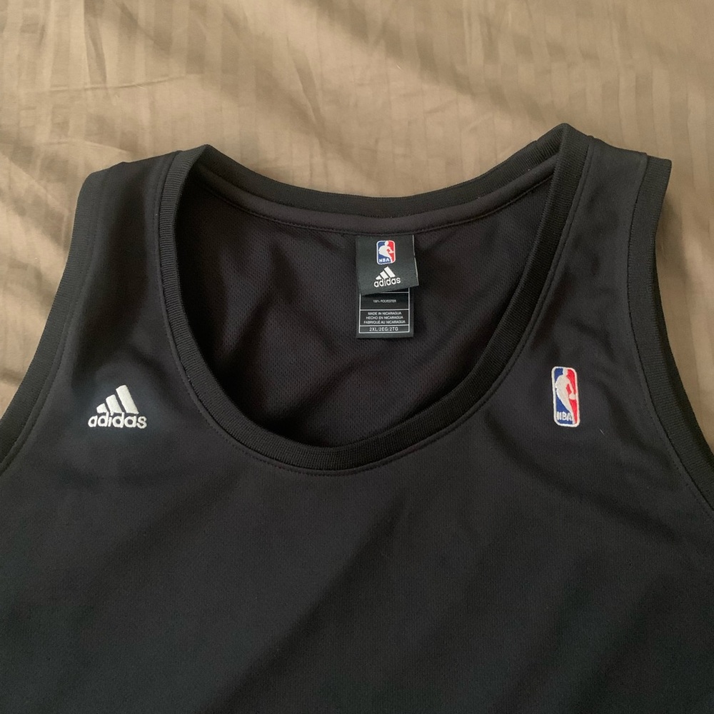 Black Adidas NBA jersey
